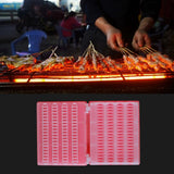 Barbecue Meat Skewer Tool Handheld Meat Skewer Device Portable Barbecue Kebab Maker - Low Angle