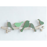 Wooden Wall Mounted Bird Hooks Wall Decoration Wall Hanging Clothes Hook