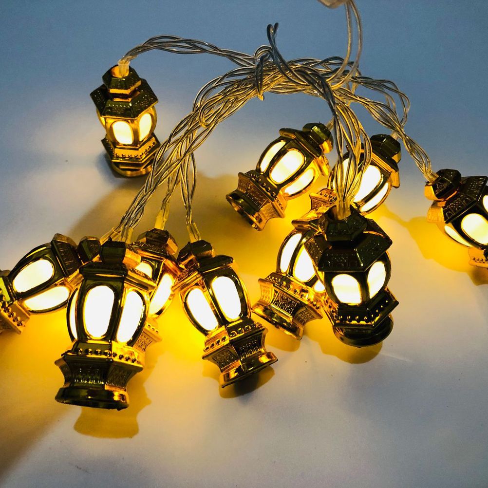 LED Muslim Ramadan String Light Eid Lanterns String Light LED Fairy Lamp