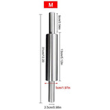 Stainless Steel Rolling Pin Non Stick Rolling Pin for Baking Dough Pizza Pie Baking Making Tool Kitchen Accessories - Front View