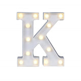 LED 26 Alphabet Letter Number Lights Ampersand Symbol Love Heart Light Up Sign Lamp For Love Wedding Home Party Holiday Bar Decoration