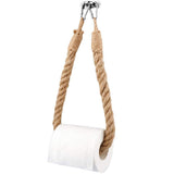 Hemp Rope Toilet Paper Holder Rope Wall Holder for Toilet Paper Towel Holder Bathroom Accessory