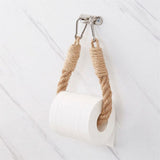 Hemp Rope Toilet Paper Holder Rope Wall Holder for Toilet Paper Towel Holder Bathroom Accessory