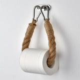 Hemp Rope Toilet Paper Holder Rope Wall Holder for Toilet Paper Towel Holder Bathroom Accessory - Extra Image