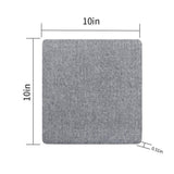 Wool Ironing Mat Wool Pressing Pad Perfect Ironing Station for Quilting - Top-Down View