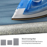 Wool Ironing Mat Wool Pressing Pad Perfect Ironing Station for Quilting - Rear View