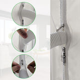 Door Seal for Portable Air Conditioner and Tumble Dryer Easy Installation Door - Side View
