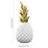 Nordic Modern Resin Pineapple Decor Living Room Wine Cabinet Window Desktop Home Decoration