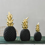 Nordic Modern Resin Pineapple Decor Living Room Wine Cabinet Window Desktop Home Decoration - Side View