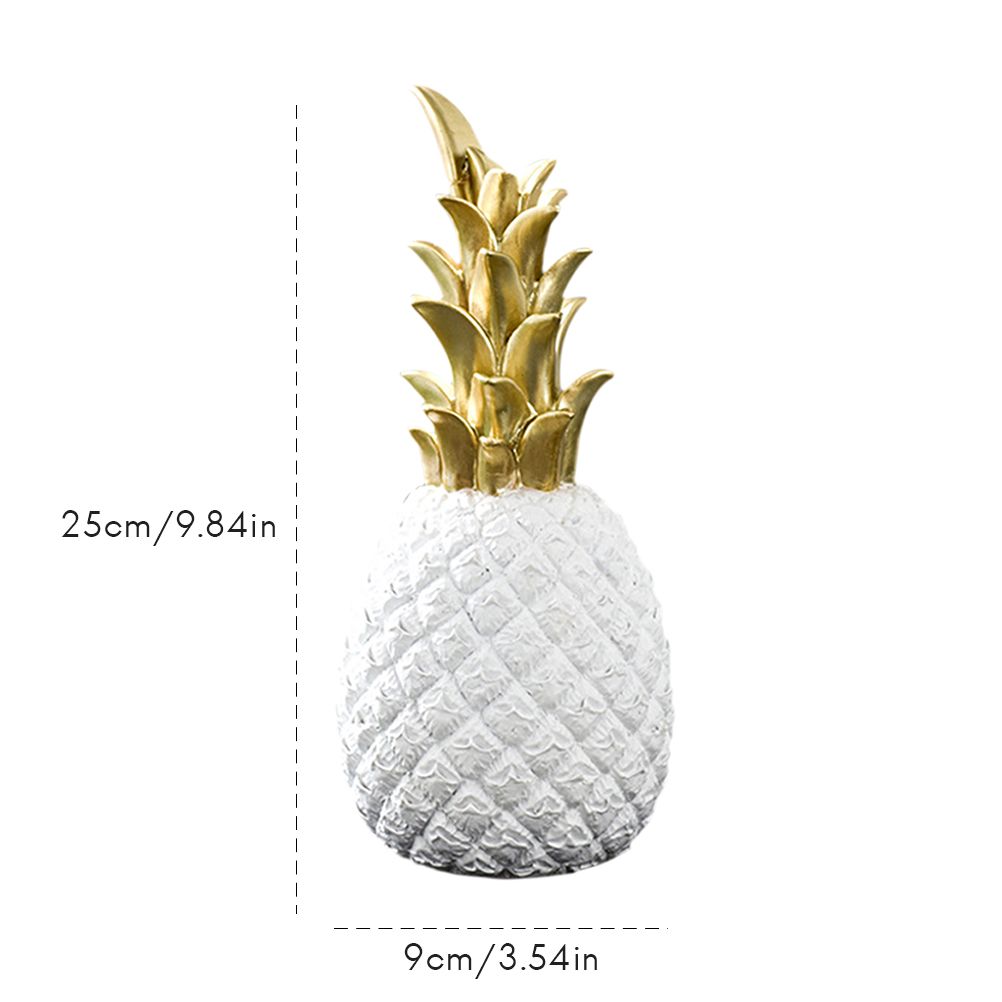 Nordic Modern Resin Pineapple Decor Living Room Wine Cabinet Window Desktop Home Decoration