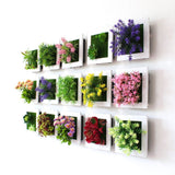 3D Stereo Wall Hanging Simulation Plant Photo Frame Flower Frames Decoration 50A