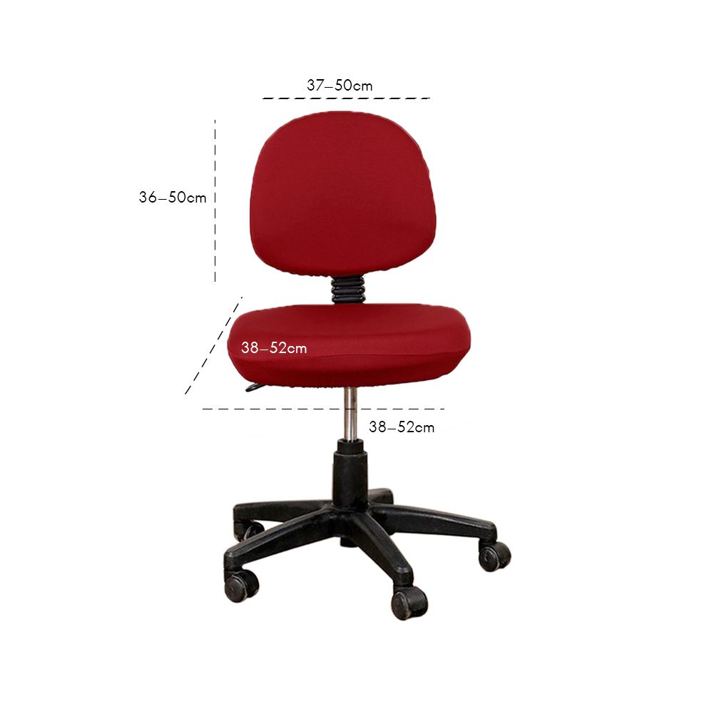 2 Pcs Universal Computer Office Chair Backrest Cover Protective Stretchable Rotating Drafting Chair Slipcover