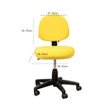 2 Pcs Universal Computer Office Chair Backrest Cover Protective Stretchable Rotating Drafting Chair Slipcover