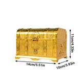 Plastic Pirate Treasure Box Jewelry Storage Box Organizer Makeup Gift Box Candy Box