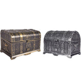 Plastic Pirate Treasure Box Jewelry Storage Box Organizer Makeup Gift Box Candy Box - 45-Degree Angle