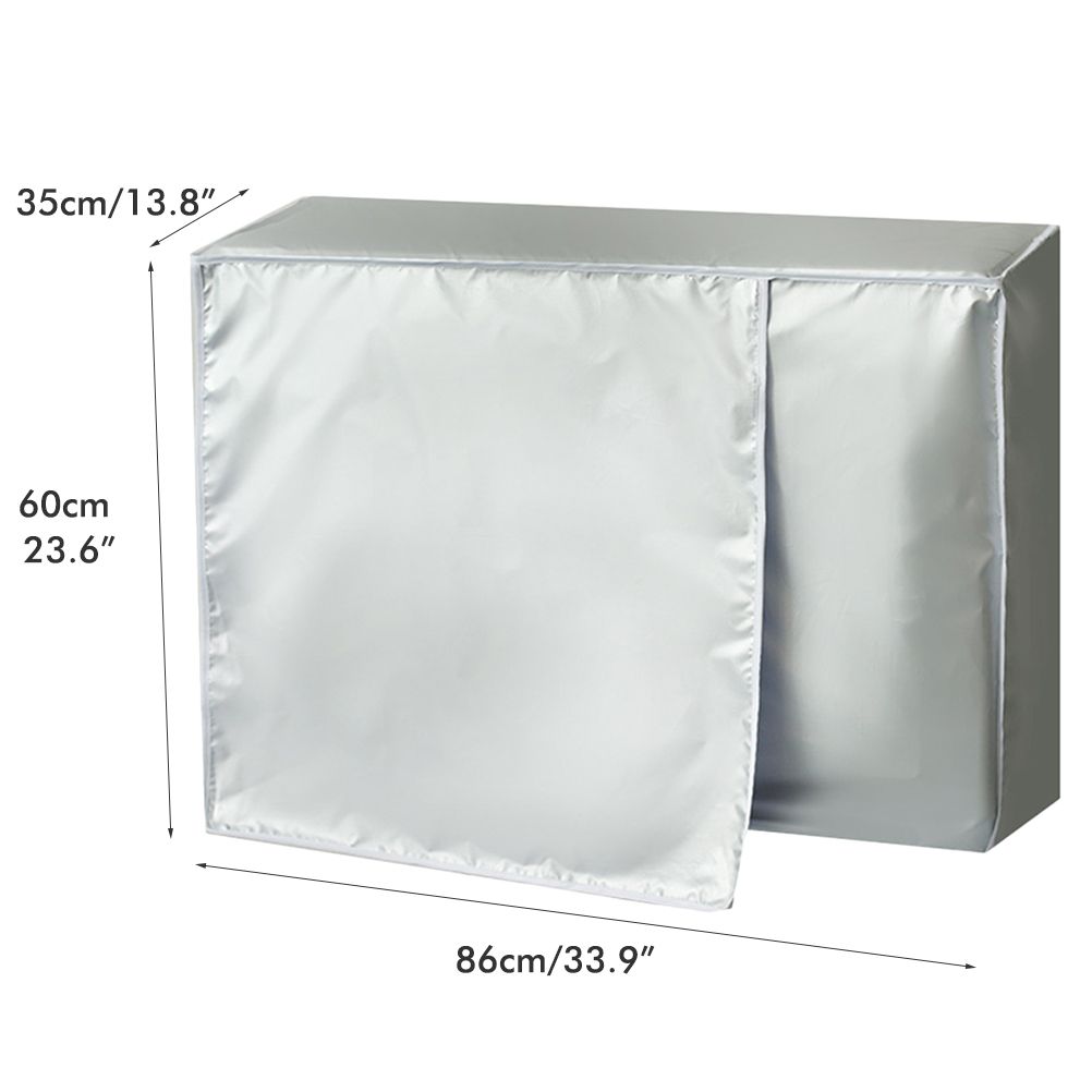 Air Conditioner Covers for Winter Outside Sunproof Dustproof Air Conditioner Cover for Freeze Protection Durable Water Resistant
