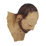 Halloween Latex Old Man Face Cover Halloween Fancy Dress Head for Masquerade Realistic Headgear - Side View