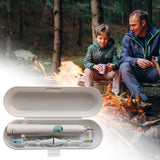 Portable Electric Toothbrush Heads Travel Case Protection Storage Box - Front View