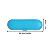 Portable Electric Toothbrush Heads Travel Case Protection Storage Box - Front View