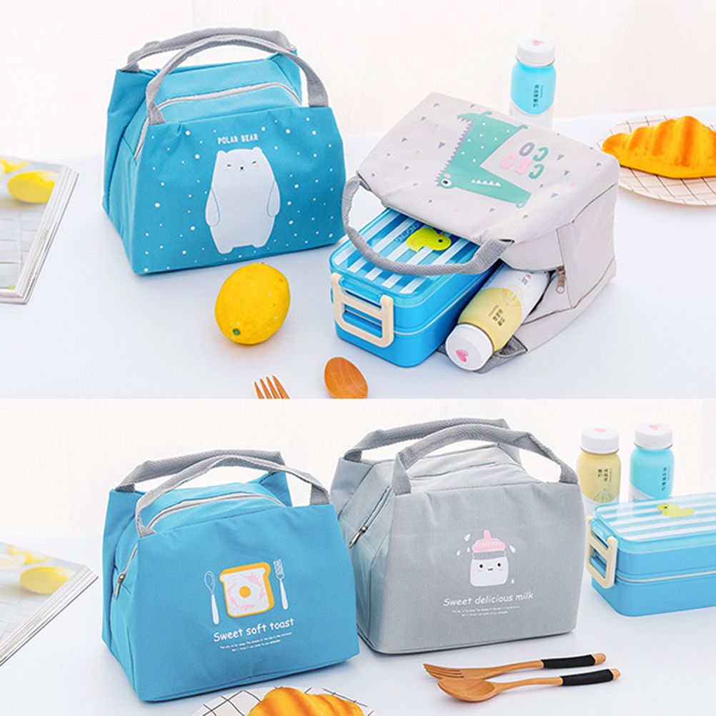 Portable Waterproof Thermal Cooler Insulated Lunch Bag Carry Tote Picnic Storage Bag
