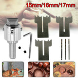 Wooden Thick Ring Maker Set Steel Wood Bead Drill Bit Household DIY Tools for Making Personalized Wooden Rings and Jewelry