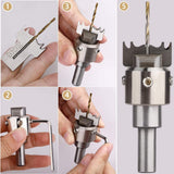 Wooden Thick Ring Maker Set Steel Wood Bead Drill Bit Household DIY Tools for Making Personalized Wooden Rings and Jewelry