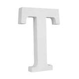 1Pcs Large Wooden Letter Alphabet Decoration Wall Hanging Wedding Party Home Wooden Letter Home Decoration - Front View