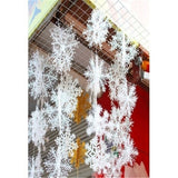 Christmas Snowflake Ornaments Christmas Tree Decorative Hanging Ornament Home Festival Decor
