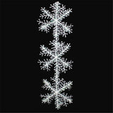 Christmas Snowflake Ornaments Christmas Tree Decorative Hanging Ornament Home Festival Decor