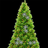 Christmas Snowflake Ornaments Christmas Tree Decorative Hanging Ornament Home Festival Decor