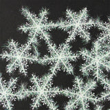 Christmas Snowflake Ornaments Christmas Tree Decorative Hanging Ornament Home Festival Decor - Extra Image