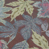 Fall Table Runner Holiday Table Runners for Dining Room Harvest Maple Leaf Table Runner for Fall Autumn and Thanksgiving Decorations - Rear View