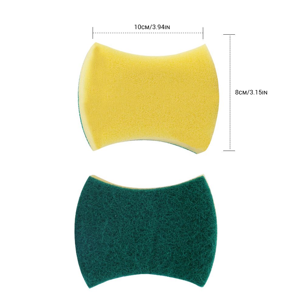 1pc Sponge Dish Bowl Pot Pan Scrubbing Cleaning Sponge Kitchen Cleaning Tools