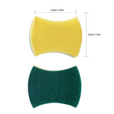 1pc Sponge Dish Bowl Pot Pan Scrubbing Cleaning Sponge Kitchen Cleaning Tools - Front View
