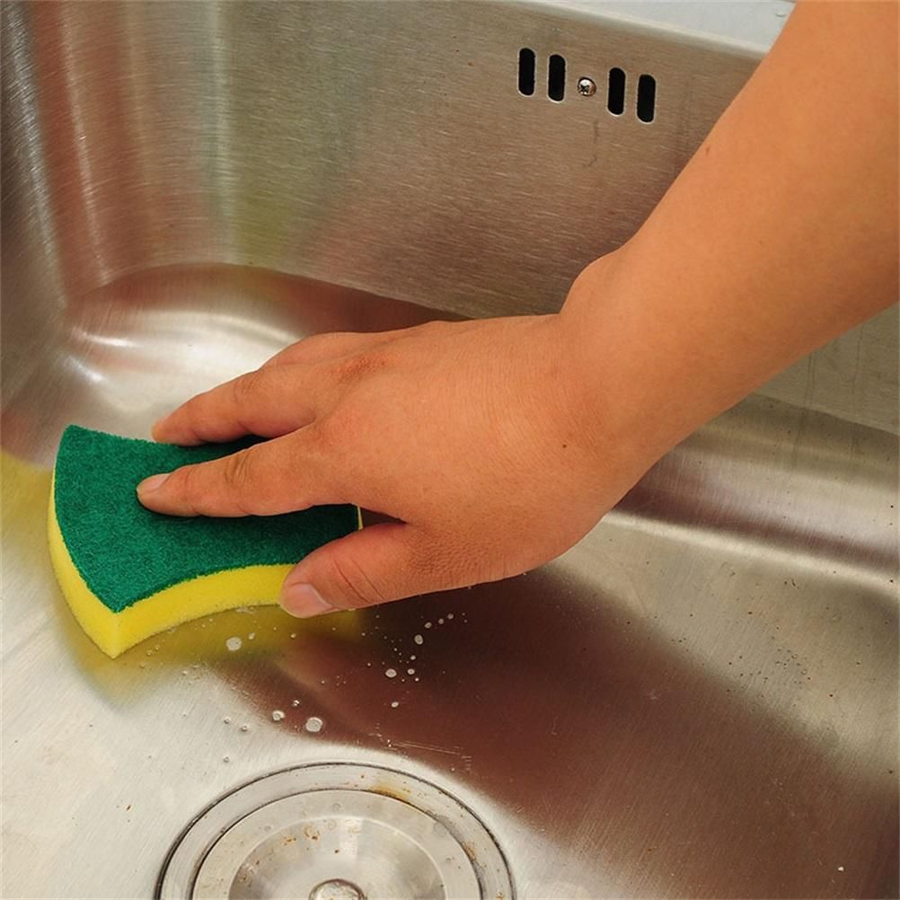 1pc Sponge Dish Bowl Pot Pan Scrubbing Cleaning Sponge Kitchen Cleaning Tools