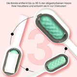 Pet Brush Grooming Comb Soft Bristles Pet Grooming Brush for Massage and Removal of Loose Hair Tangled Hair