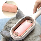 Pet Brush Grooming Comb Soft Bristles Pet Grooming Brush for Massage and Removal of Loose Hair Tangled Hair