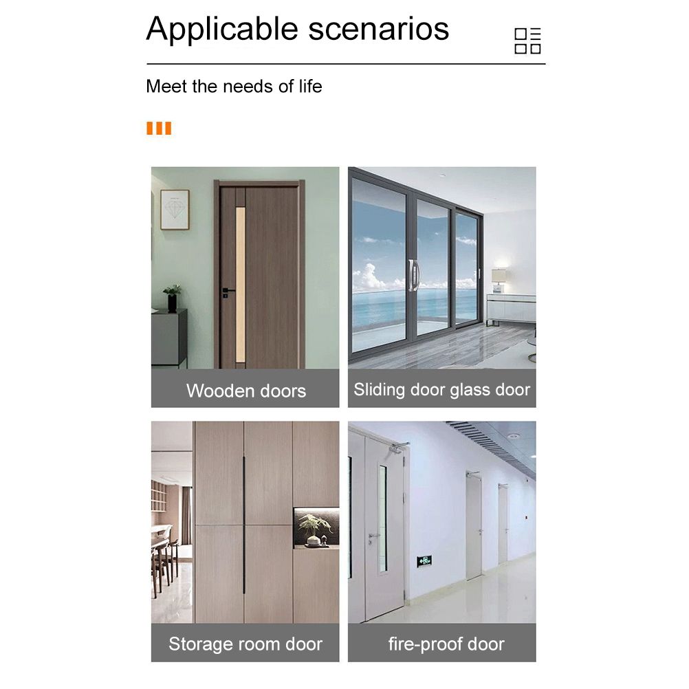 Self Stick Cabinet Drawer Handles Pulls Aluminum Alloy Drawer Push Pull Handles Punch Free Adhesive Handle for Kitchen Cabinet Drawer Window Sliding Closet