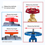 Gate Valve Lockout Device Plastic Outdoor Water Hose Protector Valve Lockout for Professional and Industrial Use