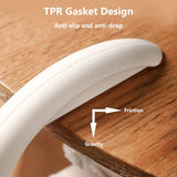 Travel Portable Bag Hook for Hanging Decorative Table Purse Bag Hooks Plastic Table Hanger Holder Handbag Hanger - Top-Down View