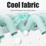 Pet Cooling Mat Cooling Pad Summer Pet Bed Pet Cooling Blanket Sleep Mat for Dogs Cats - Rear View