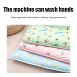 Pet Cooling Mat Cooling Pad Summer Pet Bed Pet Cooling Blanket Sleep Mat for Dogs Cats - Low Angle