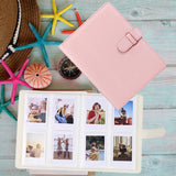 Retro Photo Album 128 Photos Pocket Album PU Cover Picture Album Photo Album Birthday Wedding Gift