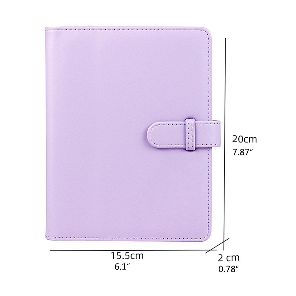 Retro Photo Album 128 Photos Pocket Album PU Cover Picture Album Photo Album Birthday Wedding Gift