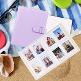 Retro Photo Album 128 Photos Pocket Album PU Cover Picture Album Photo Album Birthday Wedding Gift - Close-Up Angle