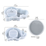Silicone Mold for Money Boxes DIY Handmade Piggy Bank Silicone Resin Mold Coin Storage Box Silicone Epoxy Resin Casting Mold