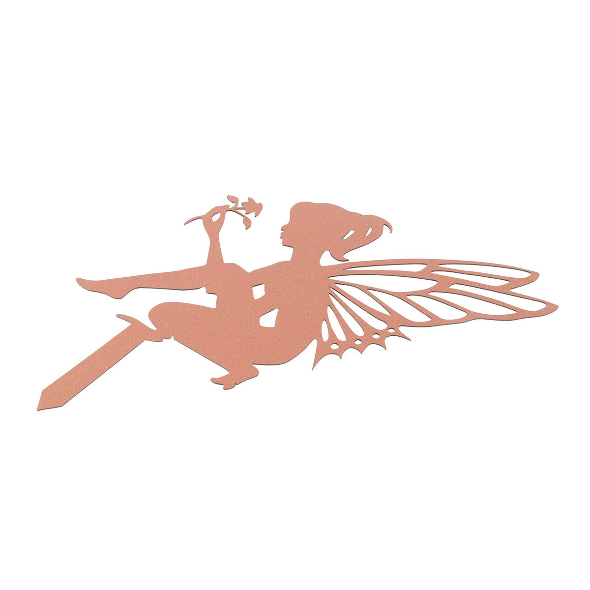 Decorative Garden Stakes Fairy Silhouette Metal Yard Stakes Arts Outdoor Garden Decor Spring Decor