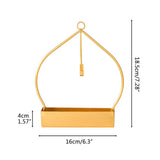 Incense Spiral Holder Metal Iron Mosquito Spiral Metal Holder Summer Incense Holder Mosquito Spiral Container Home Incense Holder - Front View