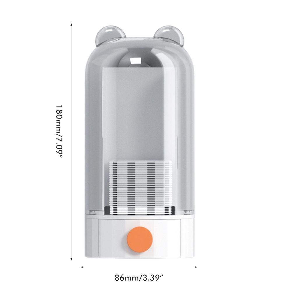 Automatic Cotton Pad Dispenser Press Out Makeup Cotton Holder Dispenser Cosmetic Cotton Pad Organizer