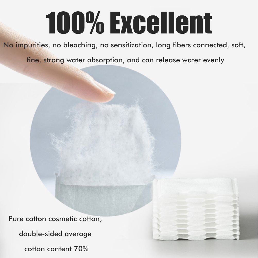 Automatic Cotton Pad Dispenser Press Out Makeup Cotton Holder Dispenser Cosmetic Cotton Pad Organizer